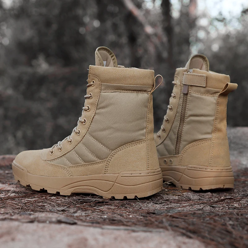 TacticalBoots, Men's Boots, Special Forces Desert Combat Boots, Outdoor Hiking Boots, Ankle Boots, Men's Work Shoes,Hiking Boots