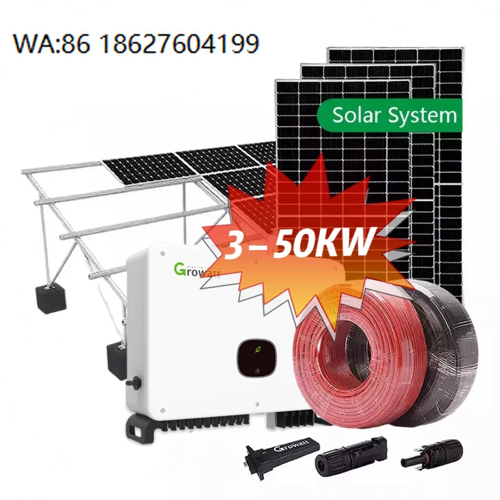 6000W 8000W Expandable Solar System, High Power On Grid Balcony Power Plant European Use