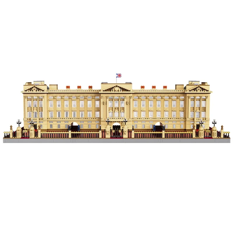 Buckingham Palace Modulaire Gebouwen Blokken Britse Londen Stad Architectuur Huis Baksteen Modelbouwset Speelgoed Volwassenen Kind Cadeau 5604PCS