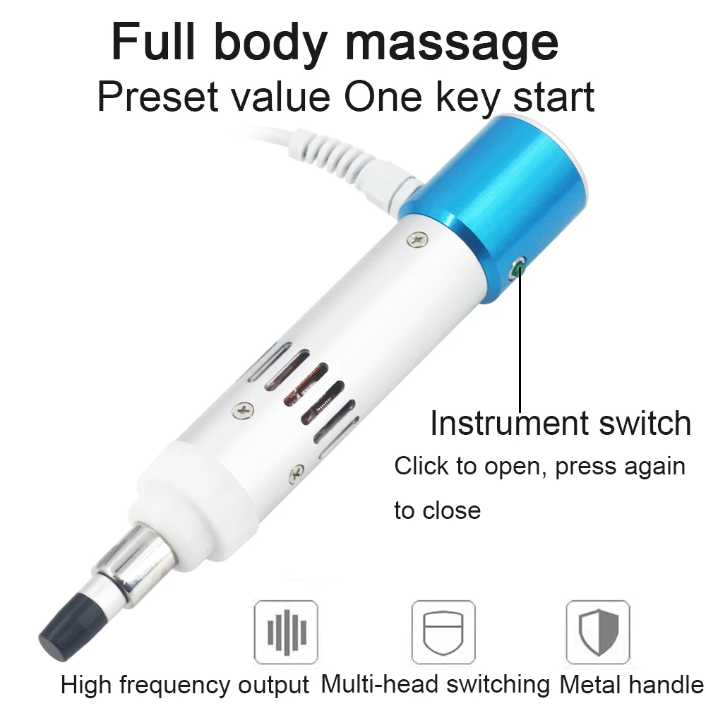 New Shockwave Therapy Machine 2 in 1 Chiropractic For ED Treatment And Alleviate Arthralgia Spinal Correction Tools