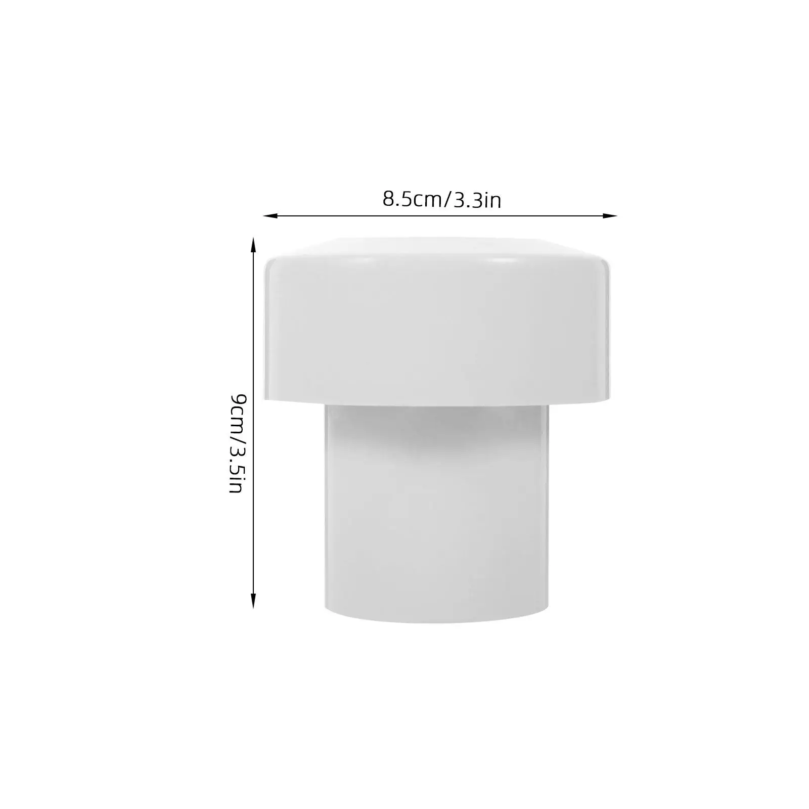 PVC Air Admittance Valve Drainage Ventilation Rain Cap Multi-Functional Fitting for Efficient Drainage Negative Pressure