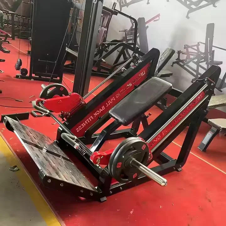New Style Commercial Use Gym Machine T Bar Row Best Gym Equipment Biceps Curl Arm Plate Loaded Linear Rower Backpull Trainer