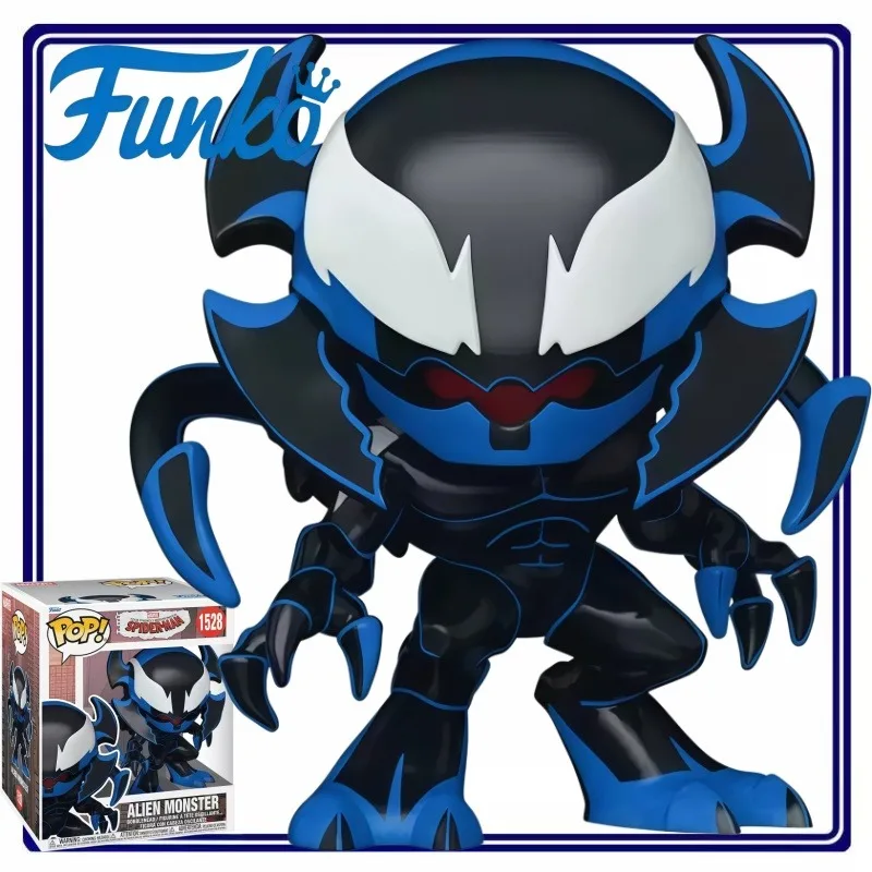 Figura Coleccionable de Vinilo Funko POP Marvel Spider-Man Alien Monster Venom, Juguete Decorativo para Escritorio, Regalo para Fanáticos, Decoración del Hogar, Colección, Exhibición
