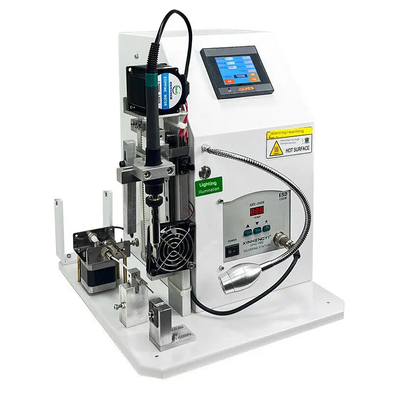 Semi-Automatic Soldering Machine, USB Cable PCB Aviation Plug Foot-Operated Custom Model