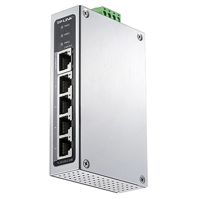 TP-Link Tl-SF1005 100M Ethernet Switch 5 Port Industrial Grade Ethernet Switches Networking Splitter Hub TP 100Base-T DIN