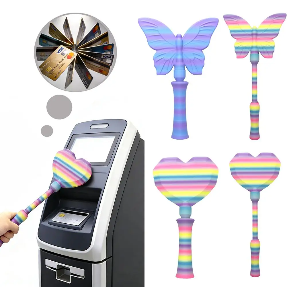 Creative 3D Printed Star Magic Wand Tap To Pay, Lightweight Credit Card Holder, Funny Contactless Payment Wand for Daily Use