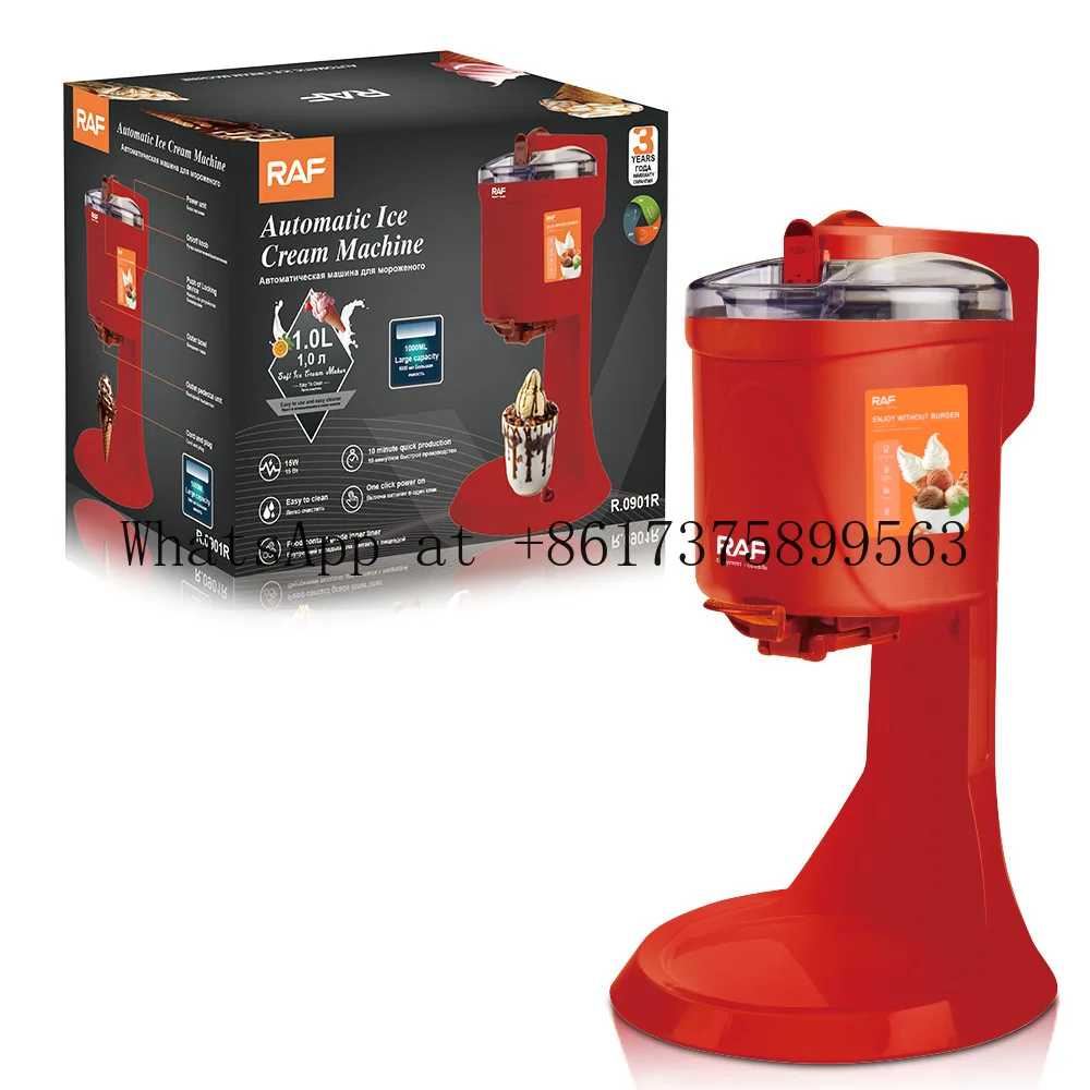 Mini Fruit Ice Cream Machine Children DIY Cone Ice Cream Maker Fully Automatic