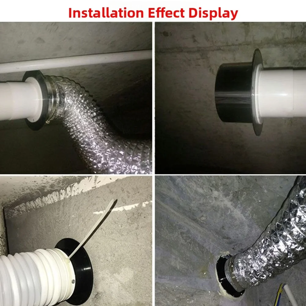 For Maintaining Clean Air 100mm To 75mm Ventilation Backflow Preventer Ventilation System Pipe Reducer Connector