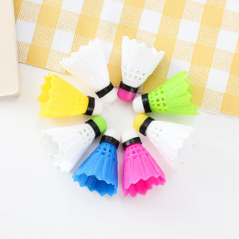 Simulation Mini Badminton Model Diy Sports Keyring for Club Souvenir Gifts 10pc/lot