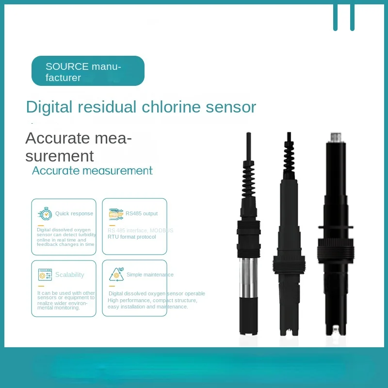 Sensor: Constant Voltage Residual Chlorine Detector, Digital Electrode, Tap Water, Hospital Sewage Residual Chlorine Detection