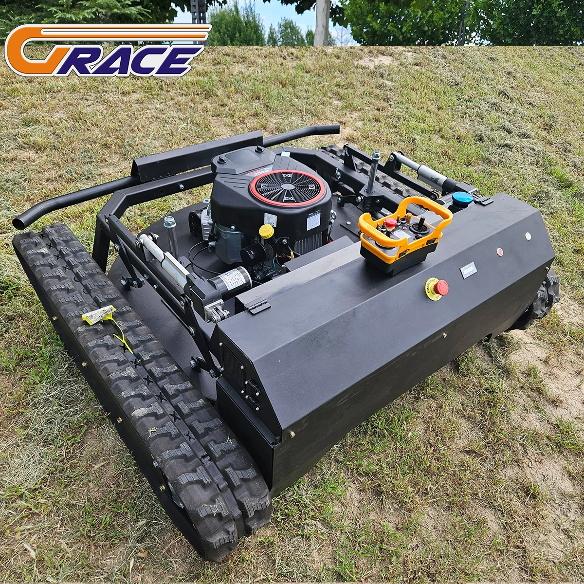 مصنع الجملة الصغيرة جميع التضاريس الروتاري منفاخ الثلج جزازة العشب ذاتية الدفع مع جهاز التحكم عن بعد