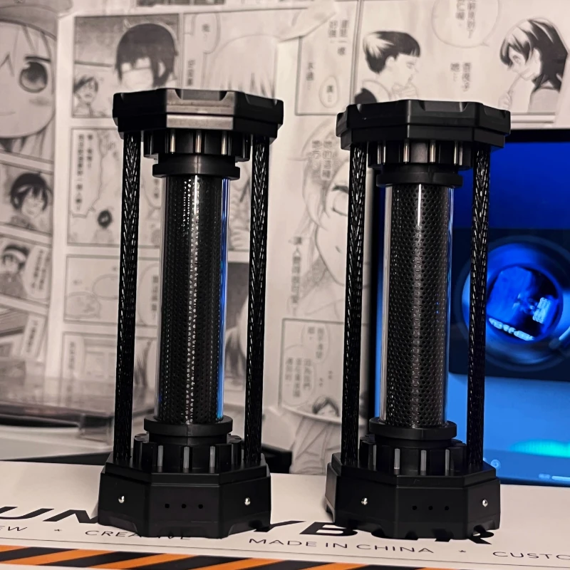 LED Retro Pickup Rhythm Light Tubo Eletrônico Atmosfera Luz Noturna