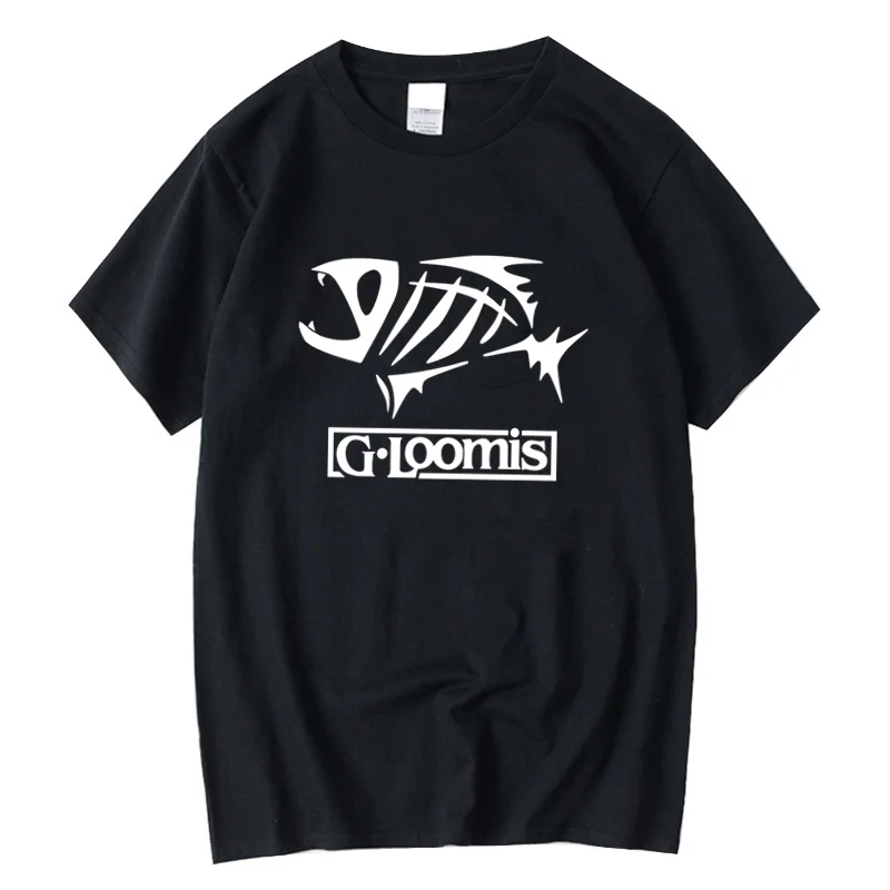 New Bounce Fishbone Pattern Harajuku G.Loomis Letters Logo Print Summer Fashion Men Women T Shirts Short Sleeve Sweatshirt Tops