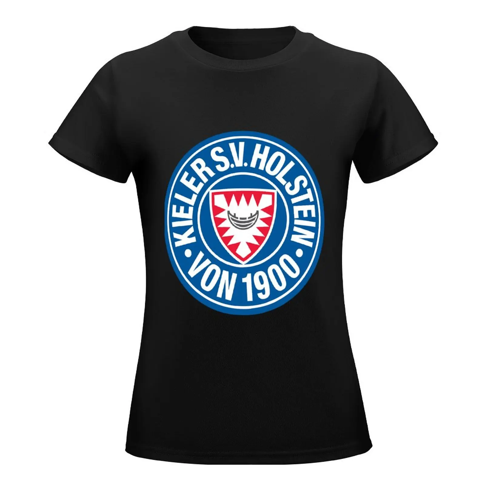 Holstein Kiel coat of arms flag T-Shirt sublime kawaii clothes anime clothes for Women