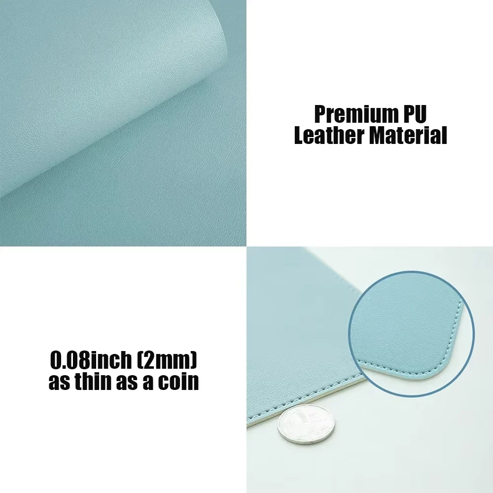 سجادة مكتب مقاومة للماء من الج - مراجعة Desk Pad Leather Large وسعره