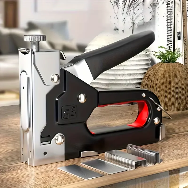 Manual Nailing Gun Light Duty Home Use Code Nailing Gun Air Nail Woodworking Special Direct Staple Book Carpentry Tools U/T/N