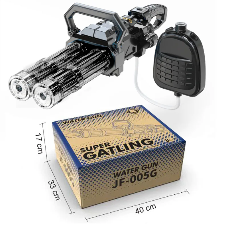 AK UNCLE Luminous rotating Gatling electric water gun toy outdoor water toy children gift