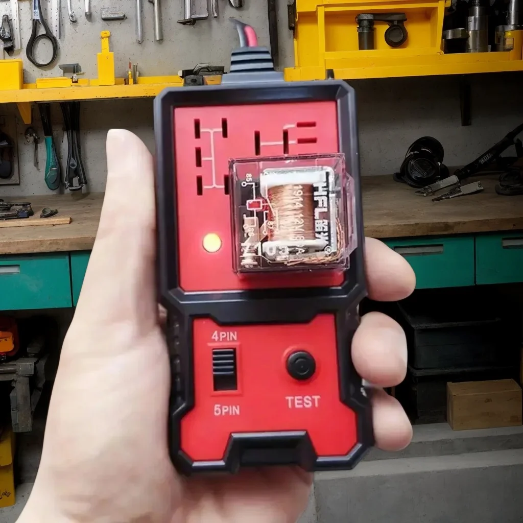 

Универсальный тестер автомобильных реле 12 В — инструмент для диагностики аккумуляторов и генераторов для автомобильных электросистем