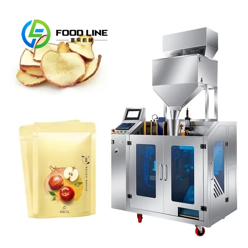 Premade Pouch Packing Machine Simple Training No Skilled Worker Fast Learn Operation Spice Packing Workshop Ready To Ship