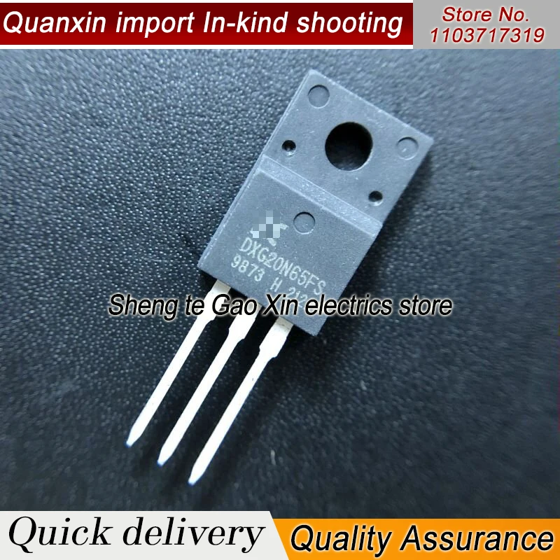 5PCS-10PCS DXG20N65FS  20N65 MOS 20A650V  Best Quality Stock