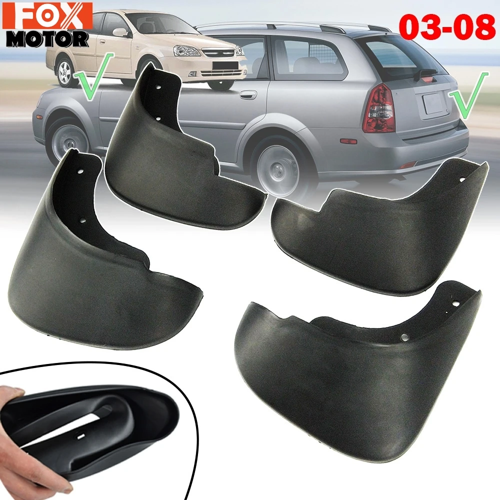 For Chevrolet Lacetti Optra Daewoo Nubira Sedan Holden Viva 02-08 For Suzuki Forenza Mudflaps Splash Guards Mudguards Mud Flaps