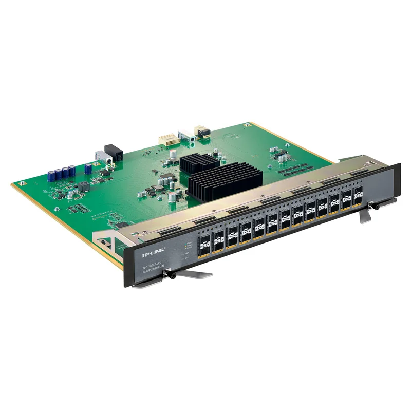 TP-LINKTL-ST8026F-LPUThe Ethernet switch interface board provides 26 10 Gigabit SFP+optical ports to support TP-LINK commercia