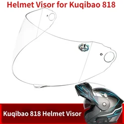 Kuqibao 818 Helm Visier Roller Motorrad Full Face Windschutzscheibe Maske Helm Objektiv Zubehör Capacete De Moto