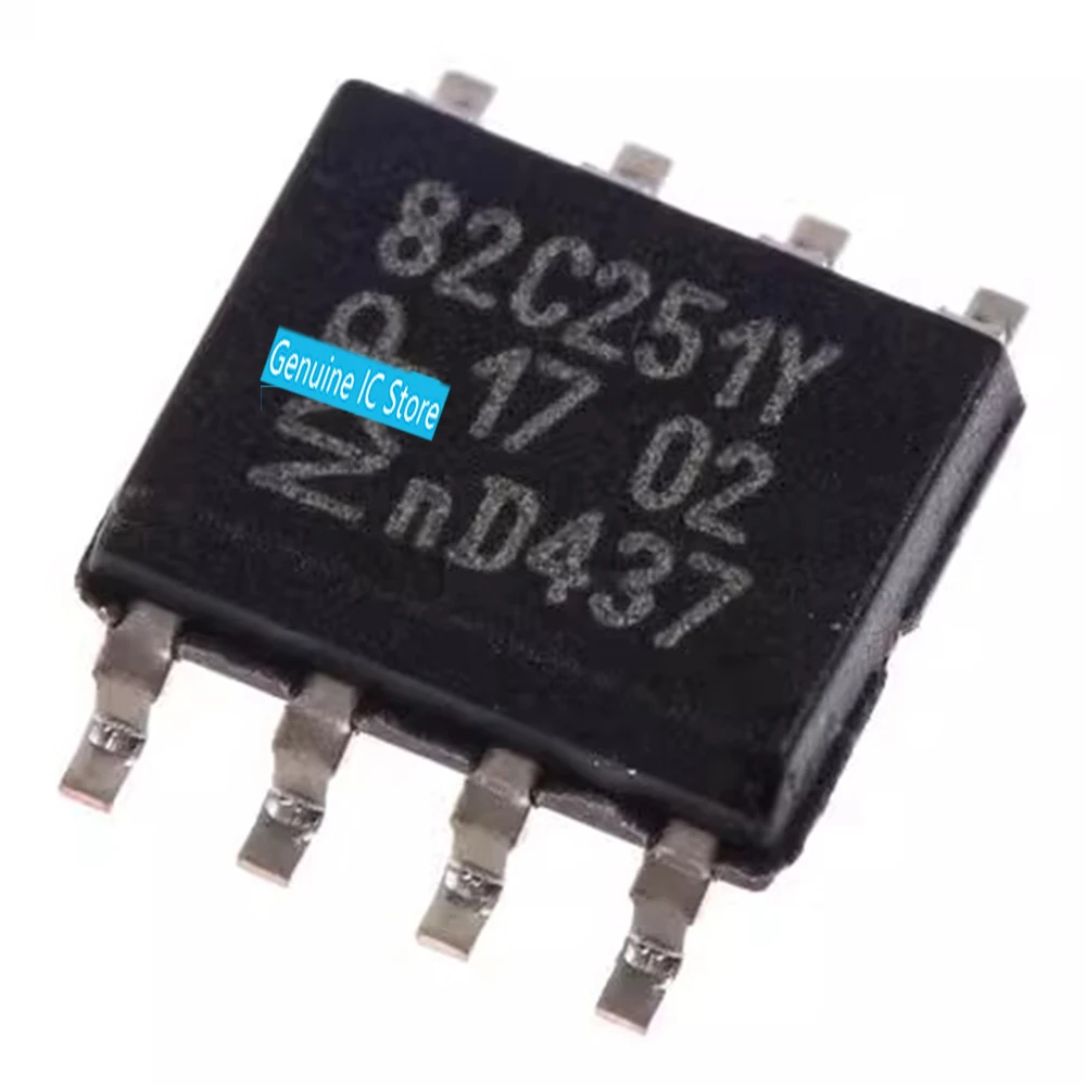 5pcs/lot PCA82C251T/YM PCA82C251T 82C251Y SOP8  New Original Genuine Ic