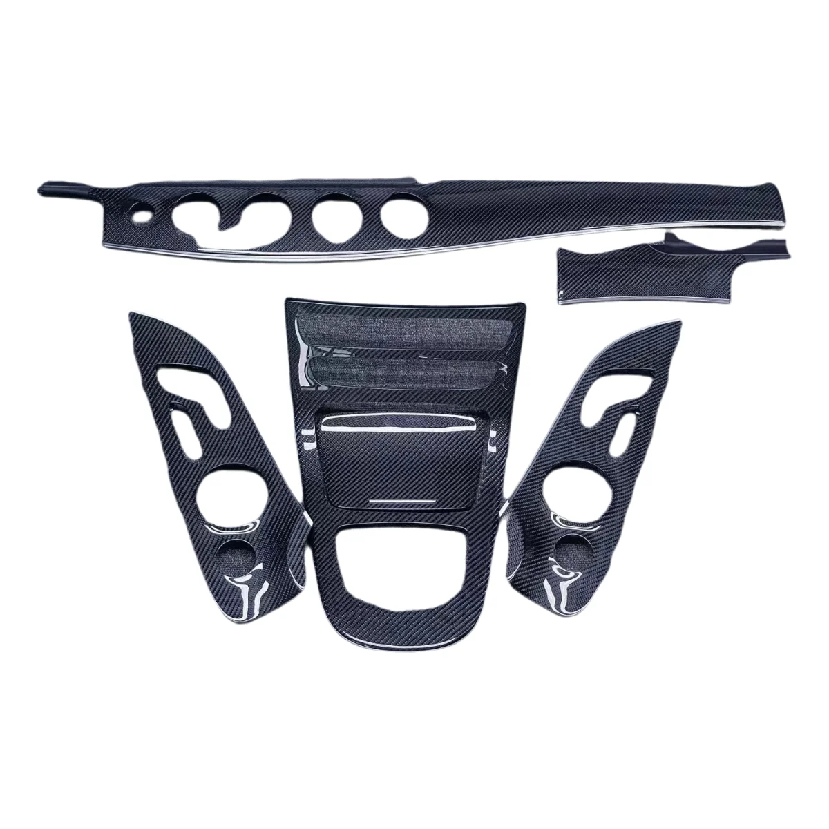 DOS Carbon Fiber Interior for  CLS260 CLS400 CLS350 CLS300 W218 W219 Replacement Carbon Fiber Automotive Interior