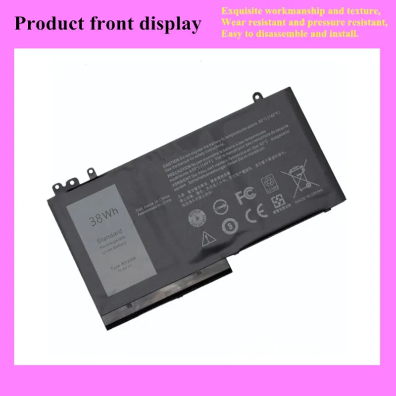 RYXXH Laptop Battery for Dell Latitude 5000 E5250 E5450 3150 3160