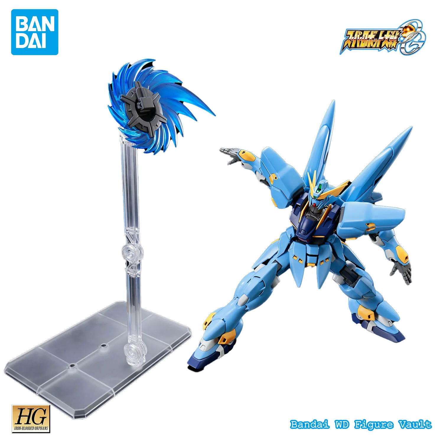 In stock Bandai Officially Licensed HG Huckebein (PTX-08R) Super Robot Wars OG Figures Anime Model Genuine Boxed Toy Gift