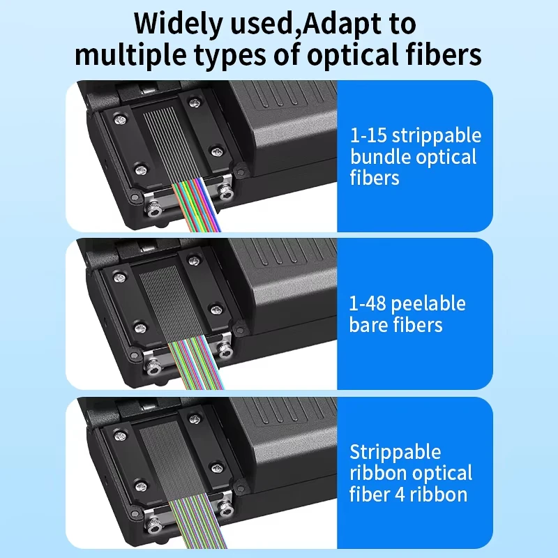 

AUA-M8 Heated Optical Fiber Stripper Pliers Thermal Wire Stripping Slitter Ribbon Cable Fusion Tool for Precision Cable Work