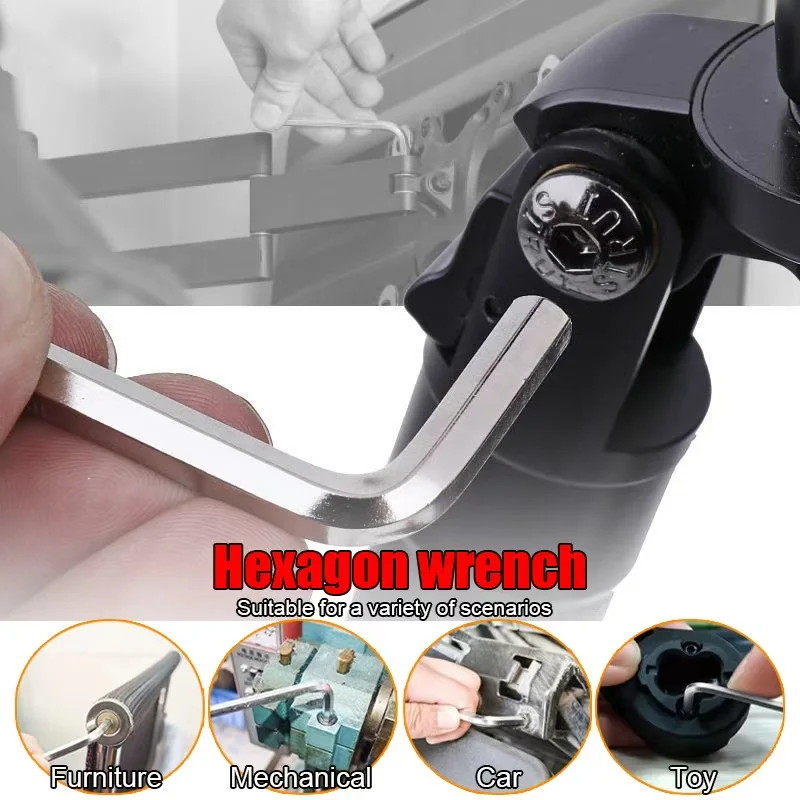 

Набор из 8 метрических Г-образных ключей-шестигранников с коротким рычагом, карманный, удобный для переноски, для ремонта дома и автомобиля