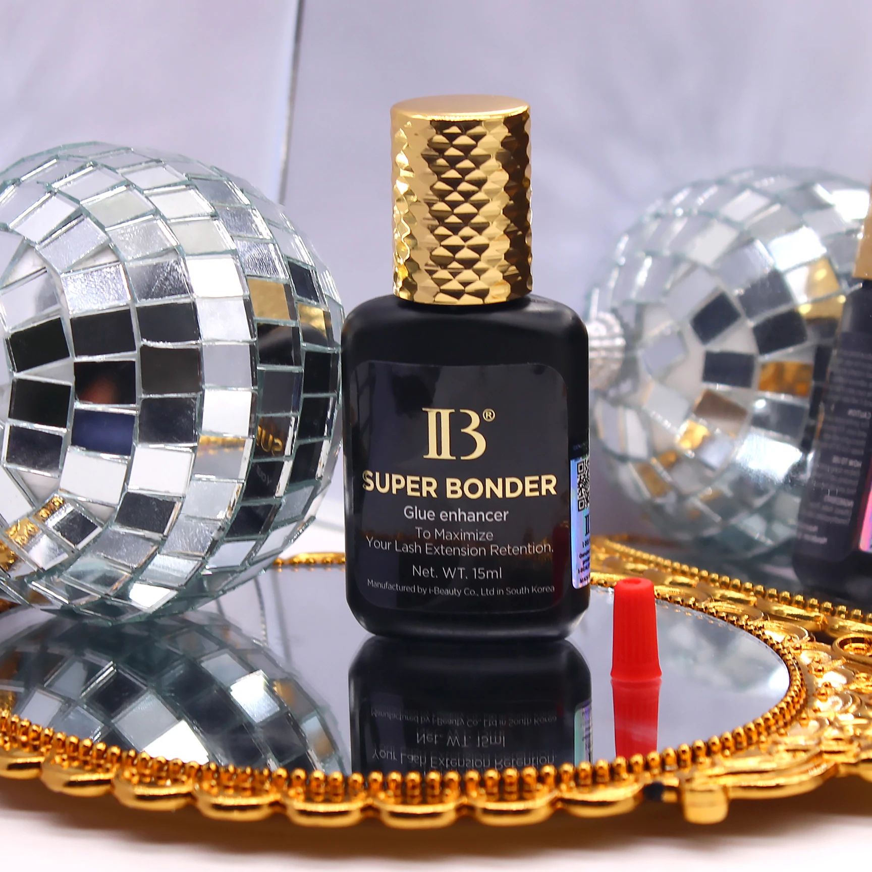 2병 아이뷰티 슈퍼 본더 바나나 프라이머 인조 속눈썹 연장 빠른 건조 오래 지속되는 한국 부스터 강력 접착제 용품
