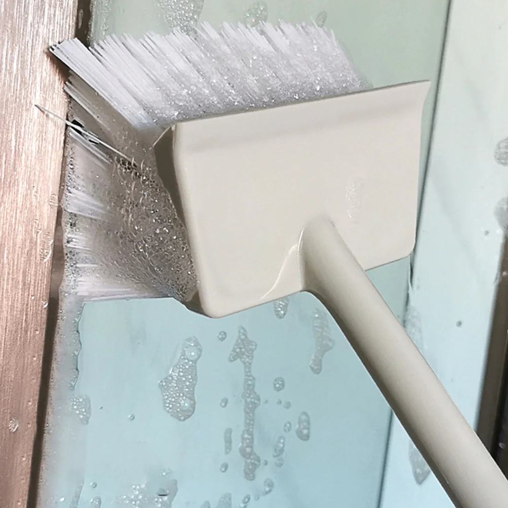

1Pcs Cleaning Brush Durable Floor Cleaner Long Handle Practical Household Toilet Bathroom Corner Brush Efficient Decontamination