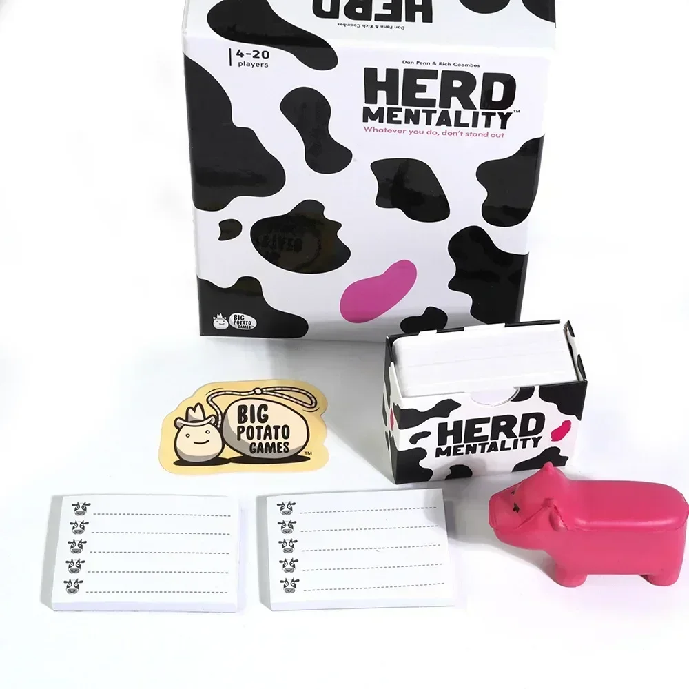 Herd Mentality Card Game The Udderly Hilarious Party Game Fun For The Whole Family Best Board Games