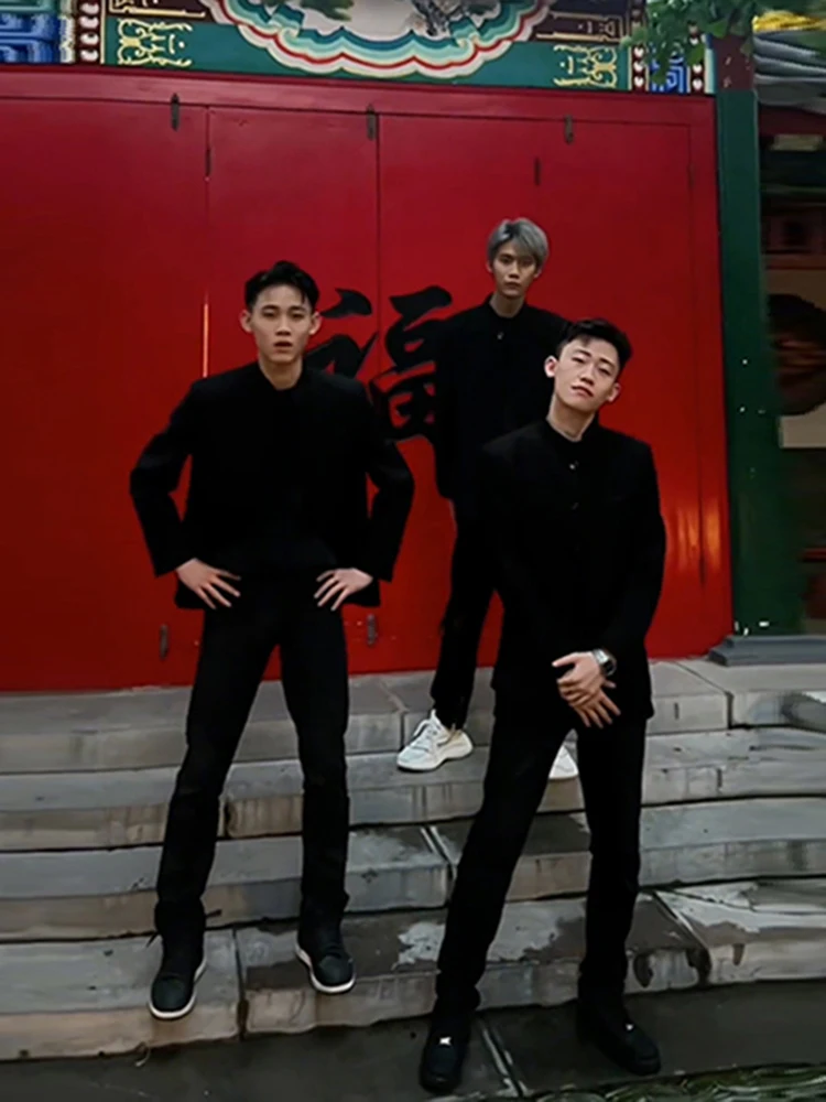 

Bla Bell Bot Jeans Men's Belted Sli High Street Slim Straight Leg Denim Pants Trendy Youthwear Spring Collection