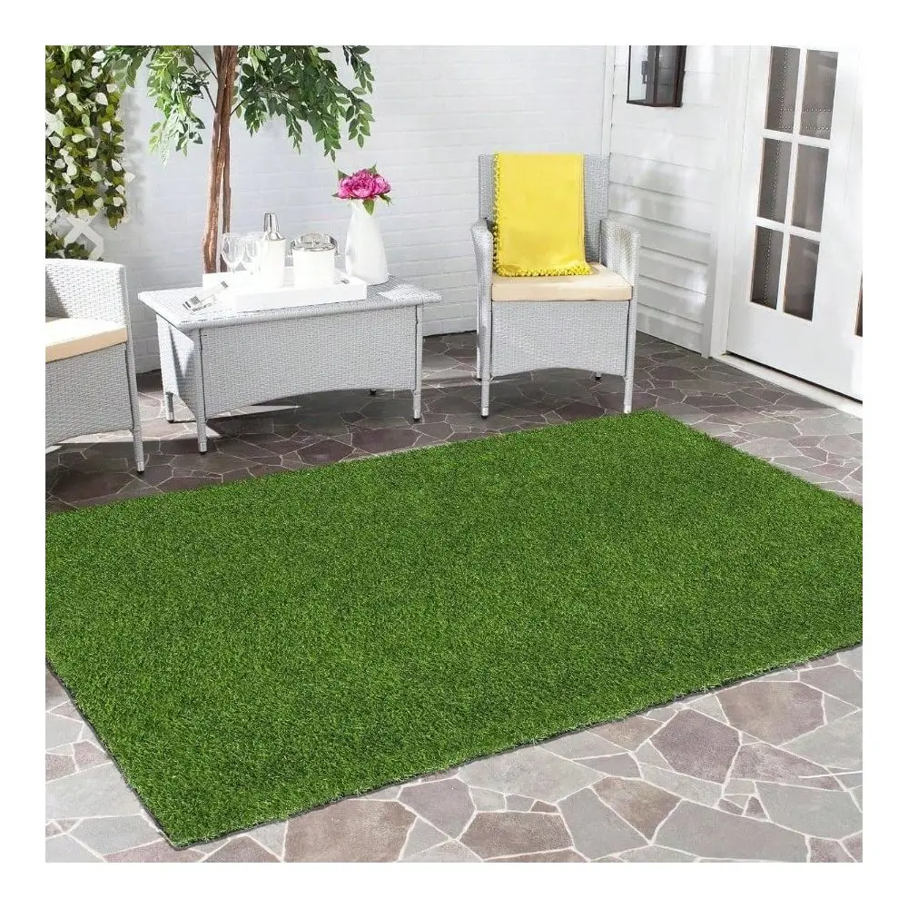 

Grass Rug 18 Inchx29.5 Inch Outdoor Grass Doormat Grass Turf Rugs With Drainage Holes Grass Pad Dogs Patio Balcony Yard Lawn De