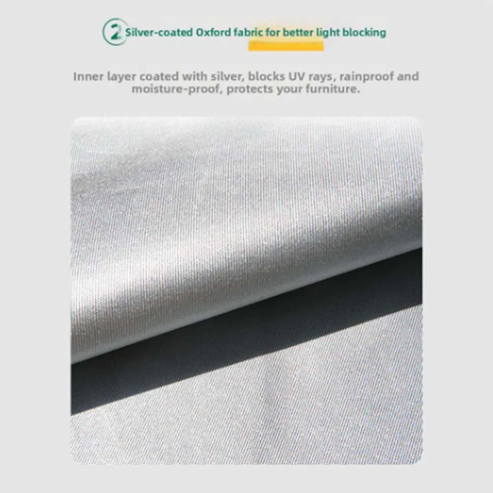 

Waterproof and dustproof trailer style outdoor cover for snowmobile with silver coated oxford cloth and PVC protection