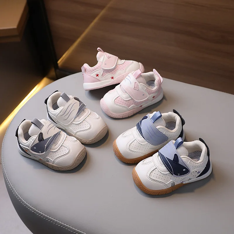 Leisure child shoes 2025 winter new children swomen's loafers simple child soft sole anti slip men's versatile daughter's shoes