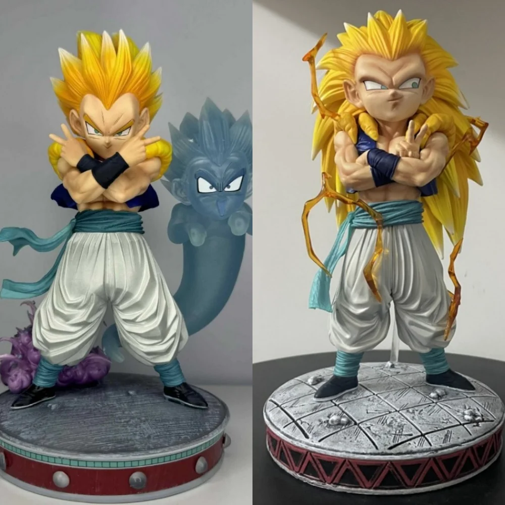 

Аниме-фигурка Dragon Ball Super Saiyan 3 Gotenks GK CS из ПВХ, коллекционная модель, игрушка, 25 см