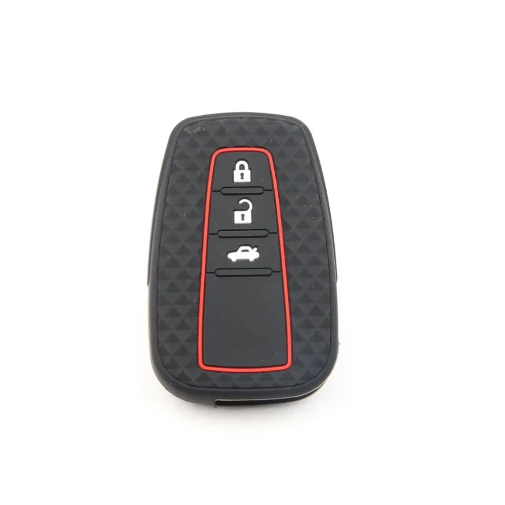 2026 For Toyota CHR Camry Prius Land Cruiser Prado Furniture Corolla Yaris RAV4 Highlander Silicone Car Remote Key Case Cover