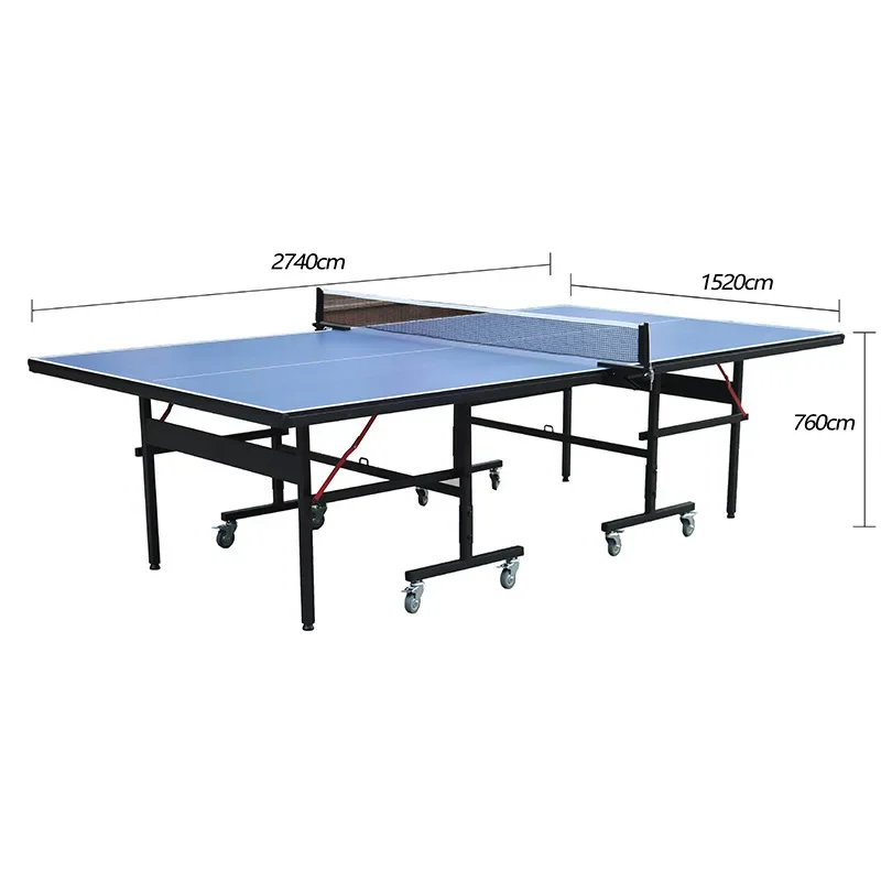 Modern Style Cross-Border Foldable Table Tennis Table Wholesale Waterproof Moisture-Proof for Home Indoor & Outdoor Use