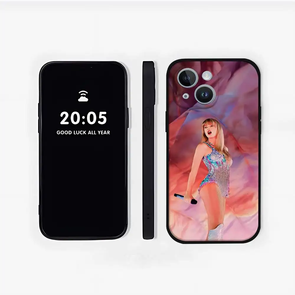 T-Taylor Showgirl S-SwiftS Phone Case Black Phone Case For IPhone 17/16/15/13/14 Pro Max/ 11Plus/X/Xr/Xs Max/12mini view 5