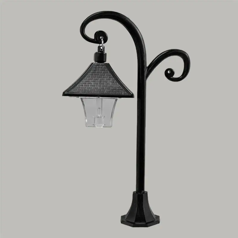 Mini Straßenlaterne LED Nachtlicht Straßenlaterne Szene Lampe Ornamente kleine Tischlampe Atmosphäre Dekoration Mikrolandschaft