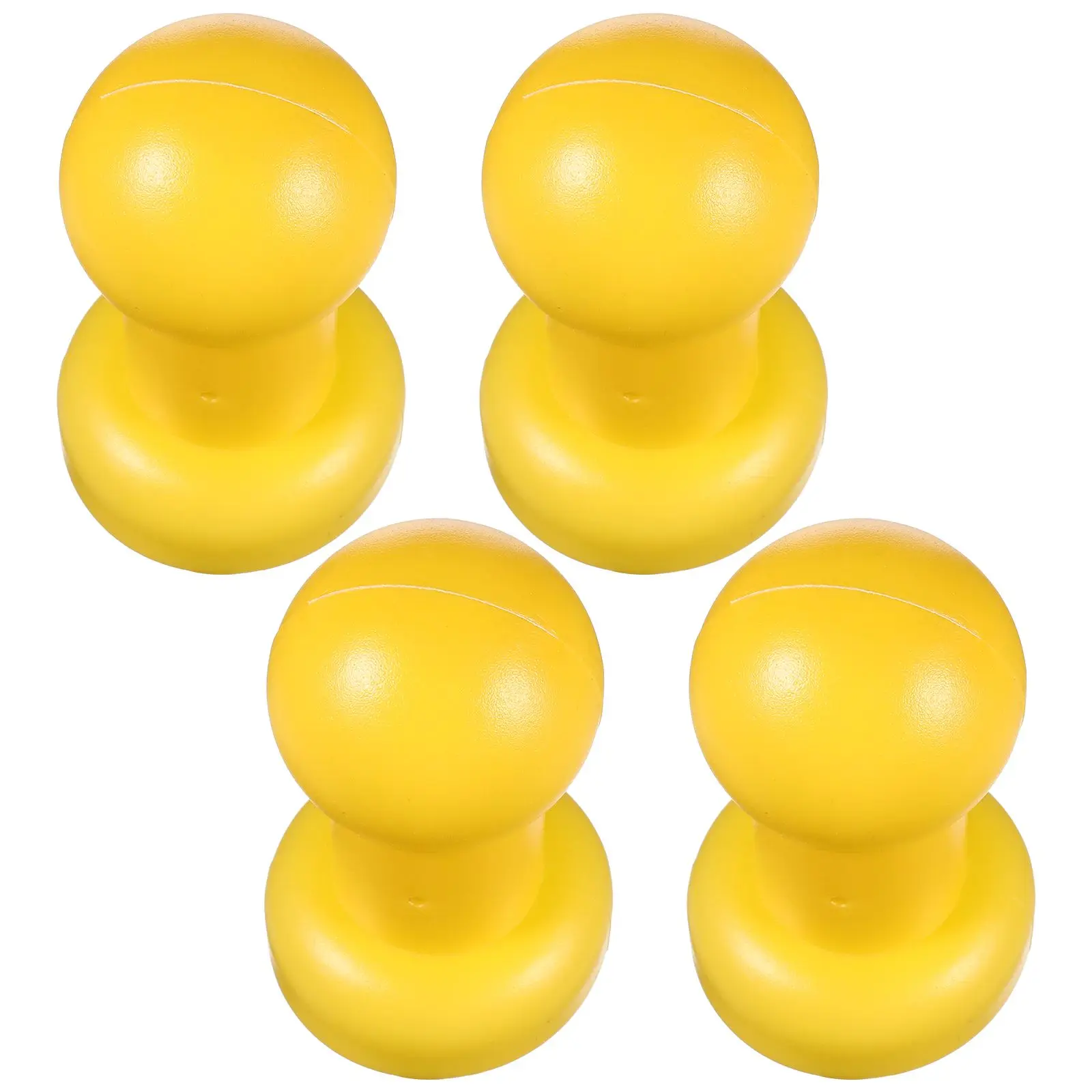 

4pcs Pole Caps Yellow Covers Kids Trampoline Safety Durable Plastic Tube Protectors Replacement Parts Accessories Trampoline