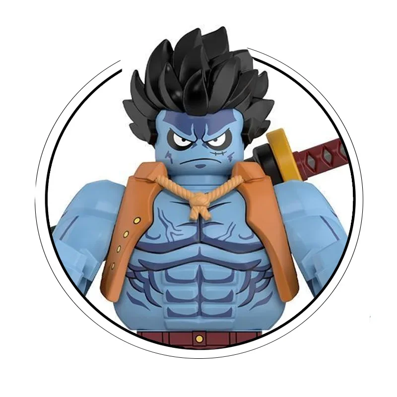 One Piece Bausteinset, Luffy Zorro Shan Zhi zusammengebaute Puppen, sammelbare Actionfiguren, Kinderspielzeug und Geschenke. – Detail 8