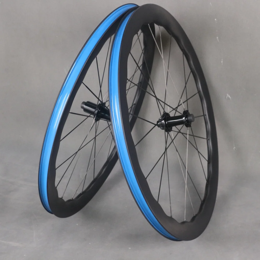 carbon spokes wheelset Wave 50X28mm Carbon Wheelset Disc Brake Gravel Carbon Spoke 1337g Ratchet 54T Road Bike Wheels