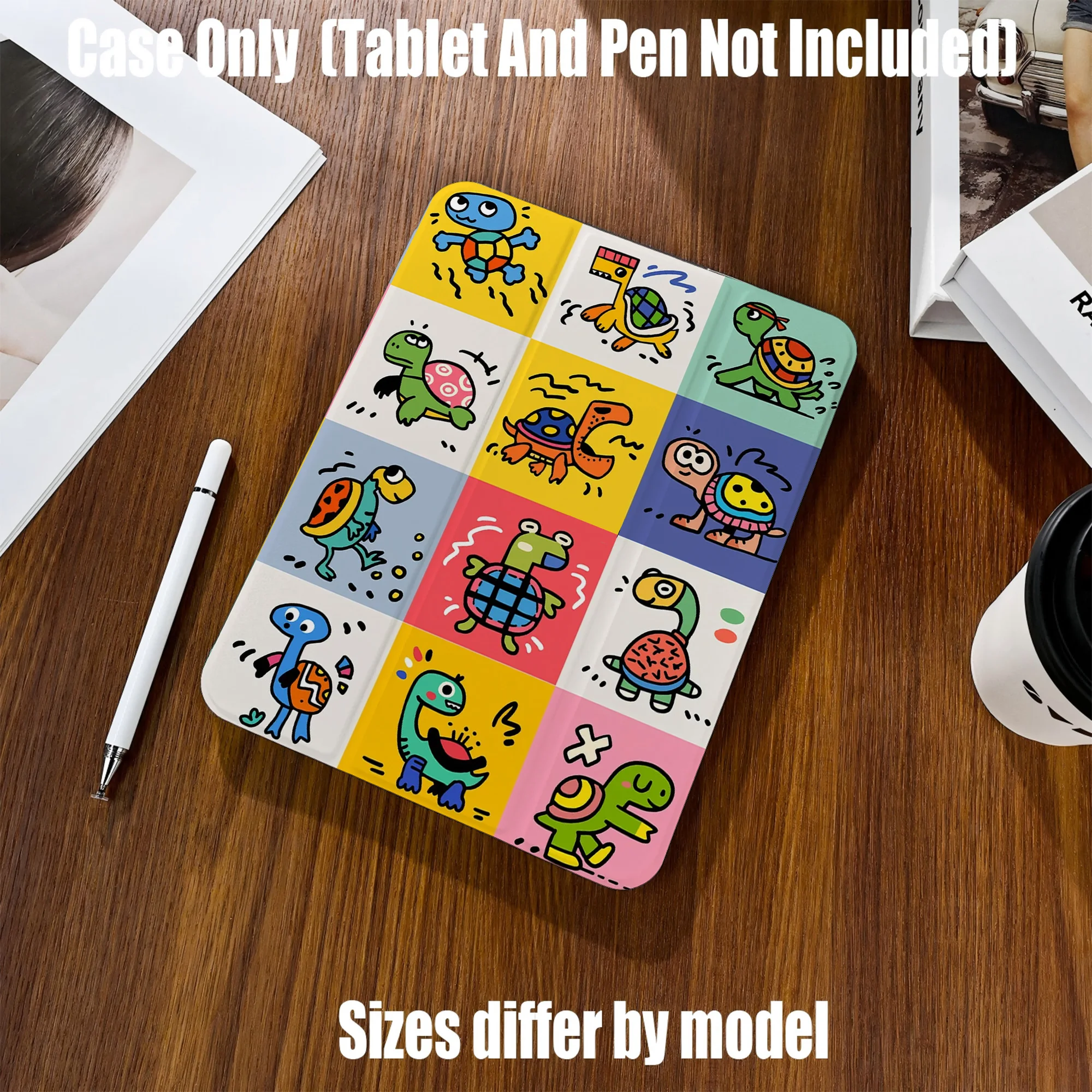 Premium TPU Tablet Case for Samsung and Apple All Models Slim Fit Protective Cover，Shockproof Lightweight Durable