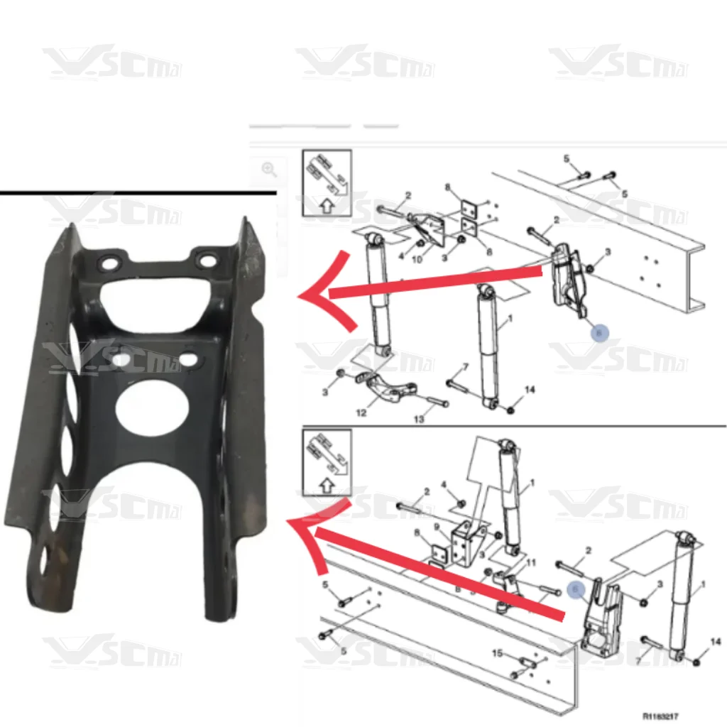 

Volvo Shock Absorber Mounting Bracket Fixed Bracket 21956064
